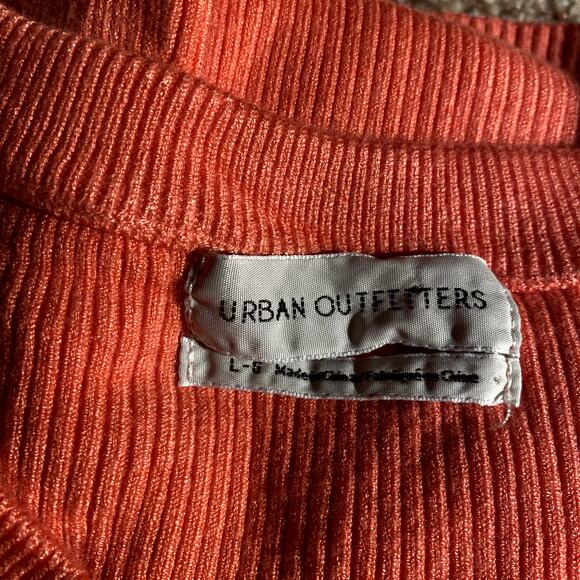 Urban Outfitters Knit Cardigan Button Henley Long Sleeve Size Large Womens - Picture 2 of 9